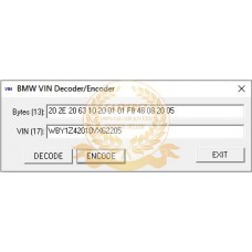 BMW VIN Decoder Encoder