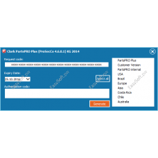 Clark Parts Pro Plus (ProSecCo 4.6.0.1) 2014 Keygen