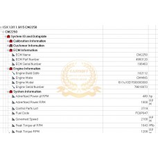 Cummings CM2250 CPL 3719 450hp Delete