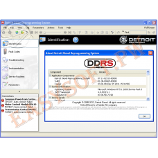 Detroit Diesel Reprograming System DDRS v7.11 Software + Keygen + Branding