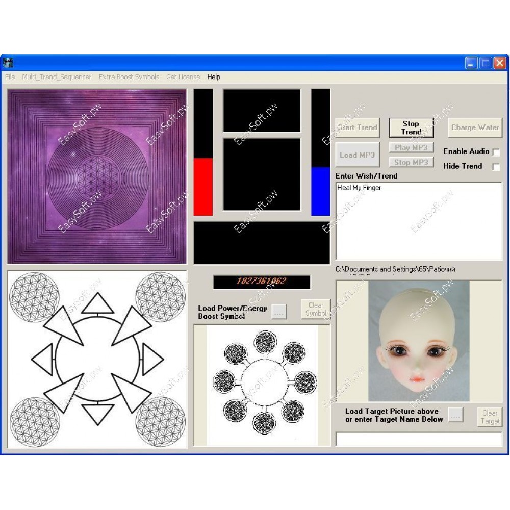 Easyrad radionics software