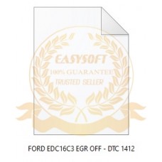 Ford EDC16 C3 EGR Delete
