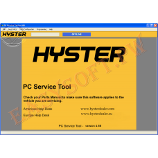 Hyster PC Service Tool 4.88 Software 2016 + License