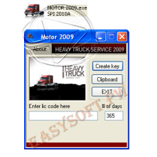 Motor Heavy Truck Service 2009 Keygen