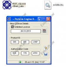 Perkins EDI 1300 Keygen