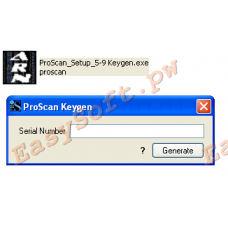 ProScan Setup 5-9 Keygen